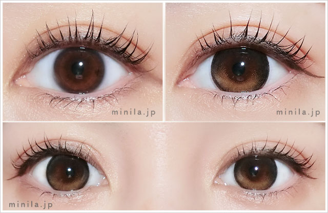 ブラムーン【回らない水光】レポ装着画像正面