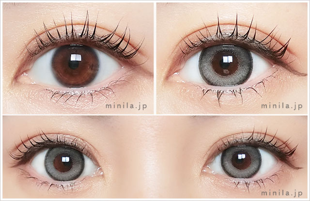 グレムーン【回らない水光】レポ装着画像正面