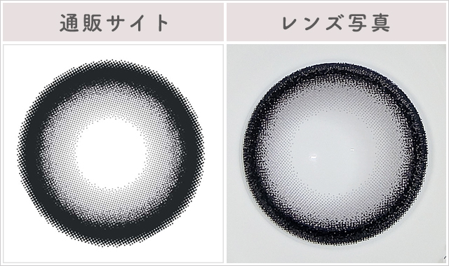 セサミムーンレポレンズ写真通販サイトと比較