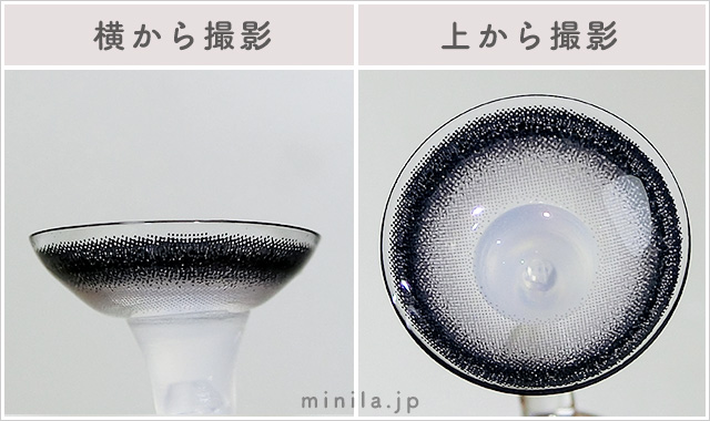 セサミムーンレポレンズ写真横と上から