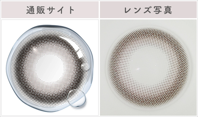 ミューリーモカレポレンズ写真通販サイトと比較