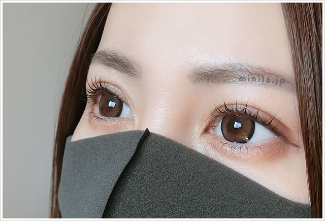 チョコミューレポ装着画像引きで撮影