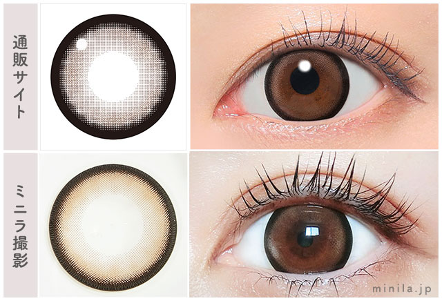 チョコミューレポ装着画像通販サイトと比較