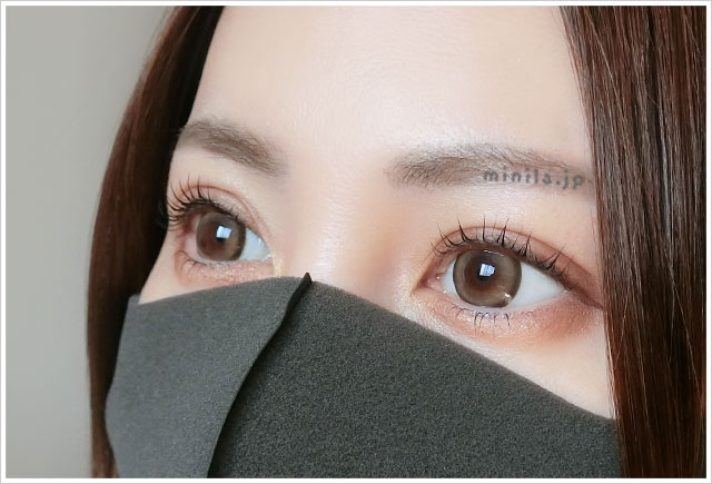 メルティハニーレポ装着画像引きで撮影