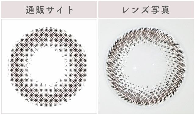 ベイビーモアレポレンズ写真通販サイトと比較