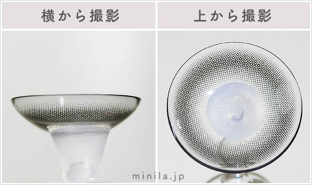 ノエルハグレポレンズ写真横と上から