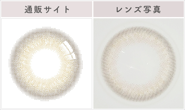 ポラリスレポレンズ写真通販サイトと比較