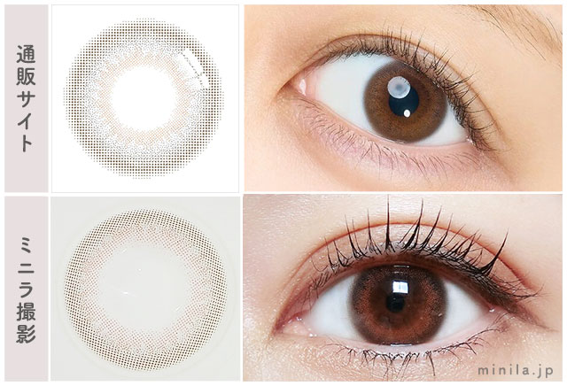 トワイライトレポ装着画像通販サイトと比較