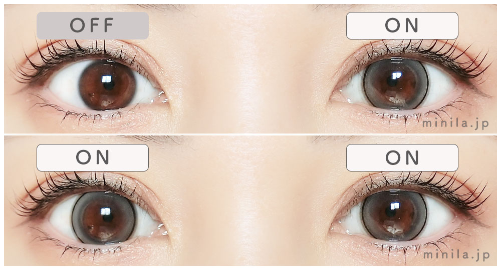 ホログレーレポ装着画像両目