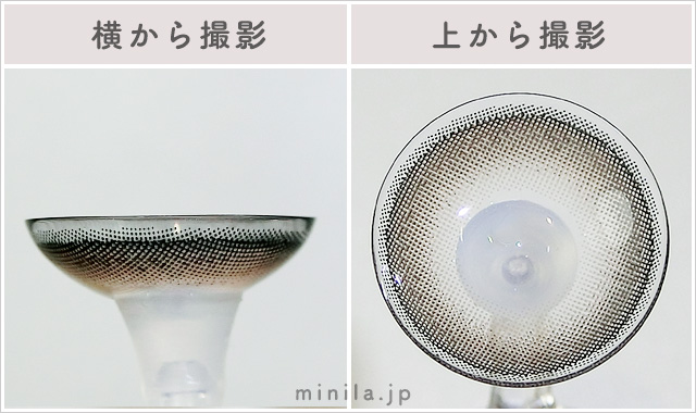 でかマシュマロレポレンズ写真横と上から