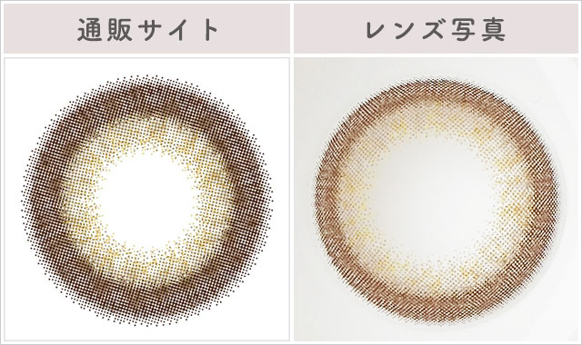 くりくりプードルレポレンズ写真通販サイトと比較