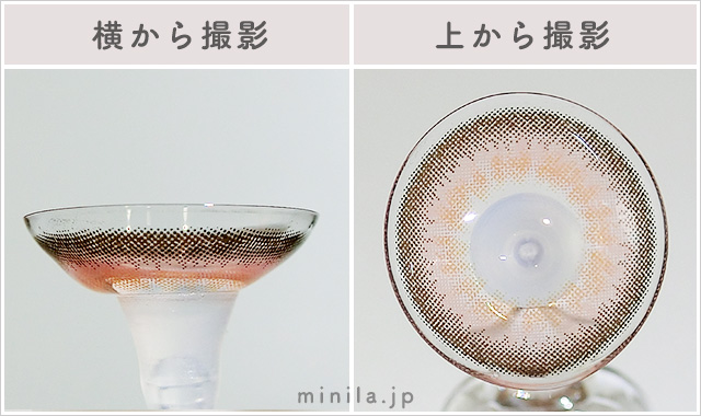 スイカソーダ(マンスリー)レポレンズ写真横と上から