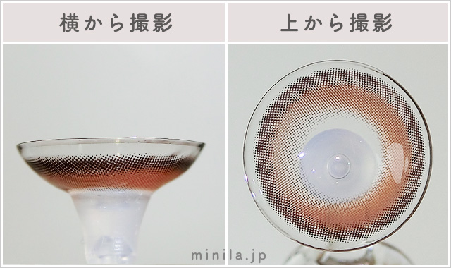 お月見だんご(マンスリー)レポレンズ写真横と上から