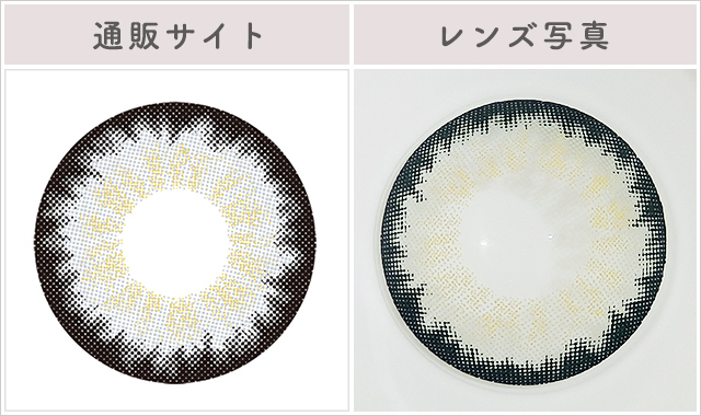 イエン（ワンデー）レポレンズ写真通販サイトと比較