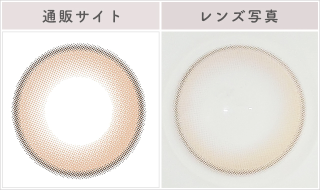 デューイクリスティン ブラウンレポレンズ写真通販サイトと比較