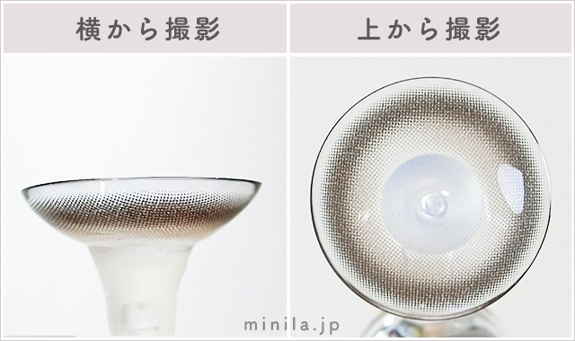 スウィートラテレポレンズ写真横と上から