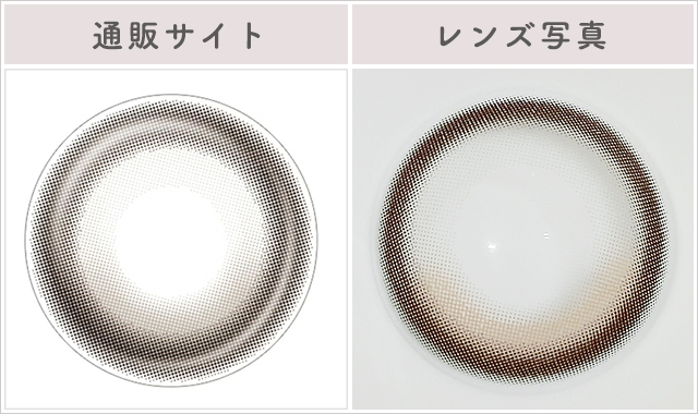 ベージュフィルターレポレンズ写真通販サイトと比較