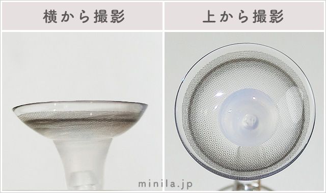 グレーティアーズレポレンズ写真横と上から