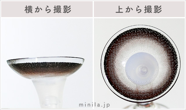 モアドールレポレンズ写真横と上から