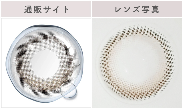 ティアティントレポレンズ写真通販サイトと比較