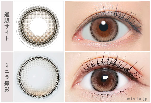 ロレレポ装着画像通販サイトと比較