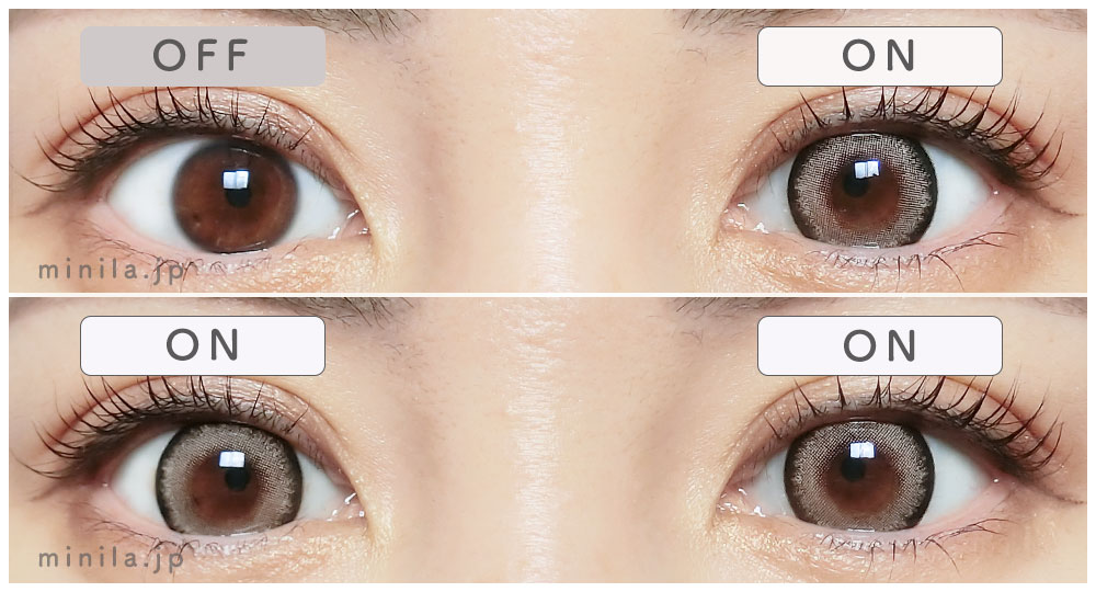 バッドガールレポ装着画像両目