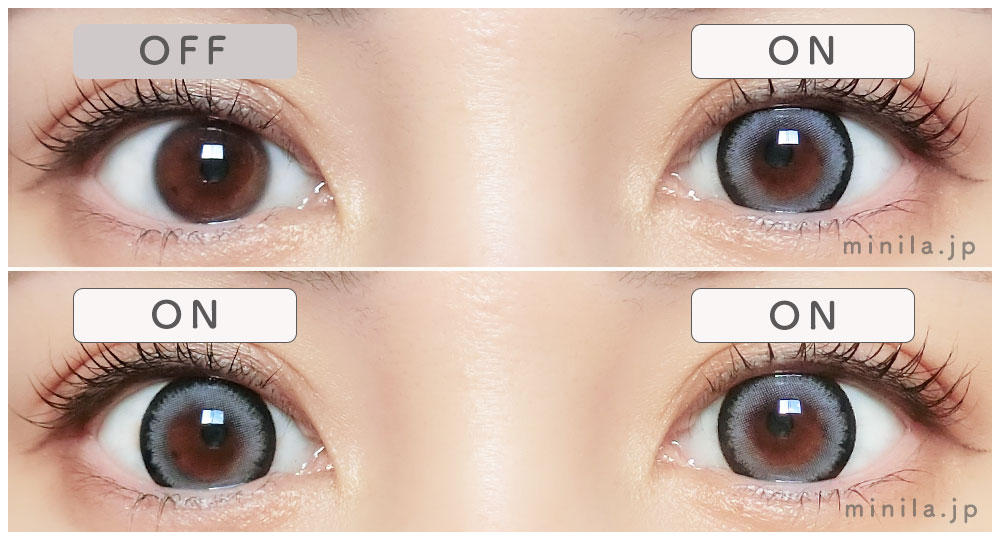 ヘブンスカイレポ装着画像両目