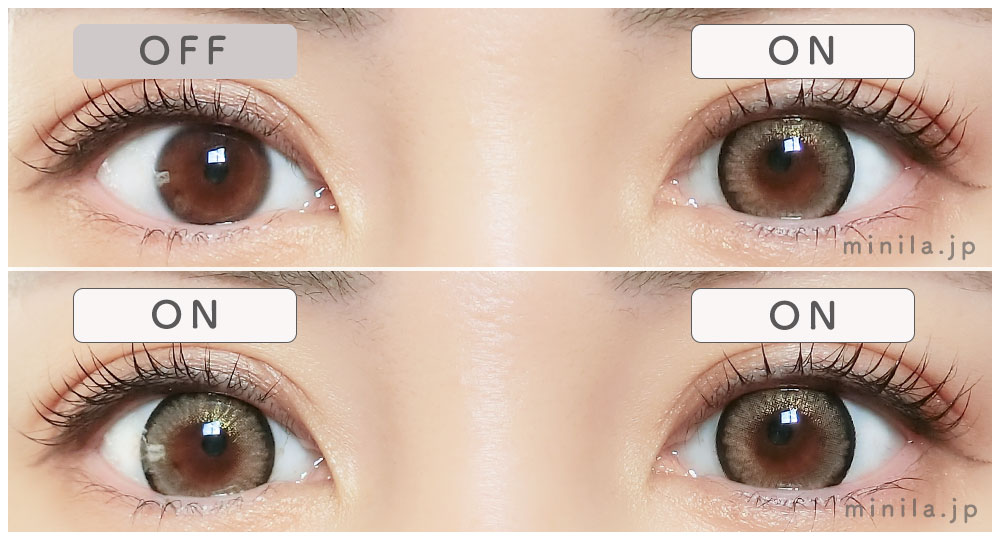 ナイトスパークレポ装着画像両目