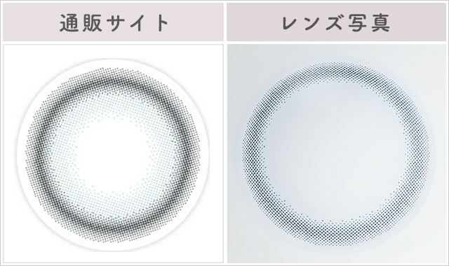 ディアマリンレポレンズ写真通販サイトと比較