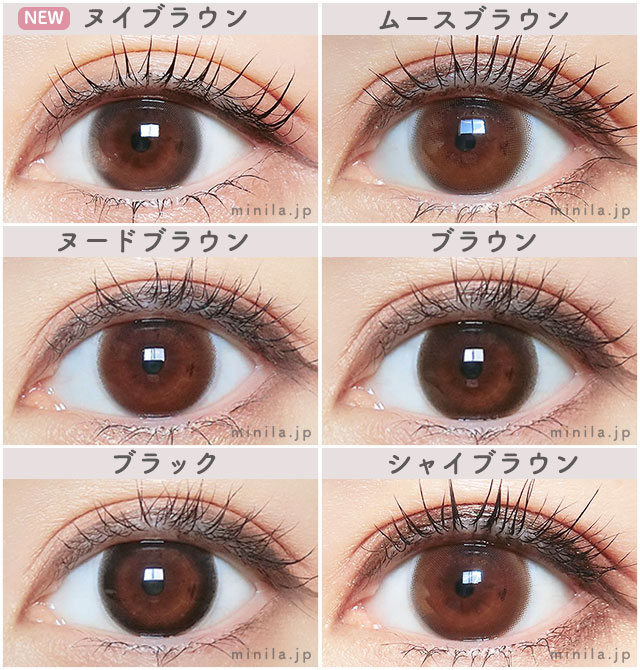 レヴィアワンデーサークルシリーズの装着画像一覧