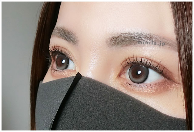 アリアグレーレポ装着画像引きで撮影