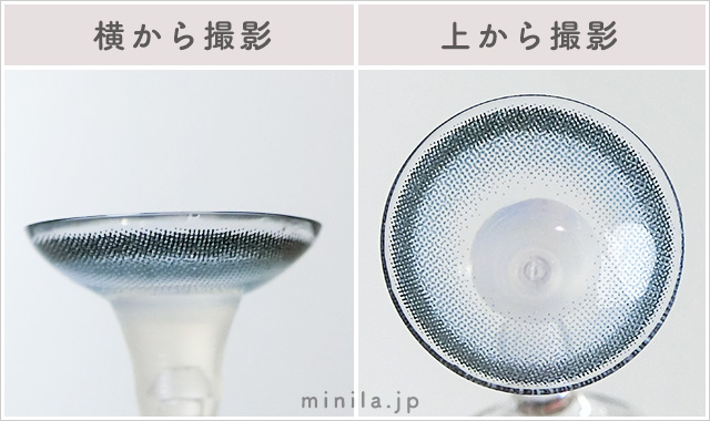 パリレポレンズ写真横と上から