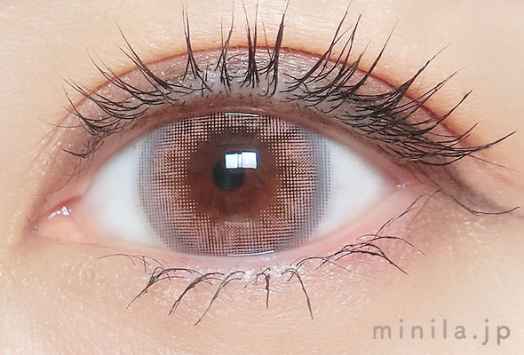 なでなでです。最新番　M-L3枚　ライトグーレラベンダーピンク　未使用 超モテコンウルトラマンスリー超ピンクラベンダー 14.2mm | カラコン