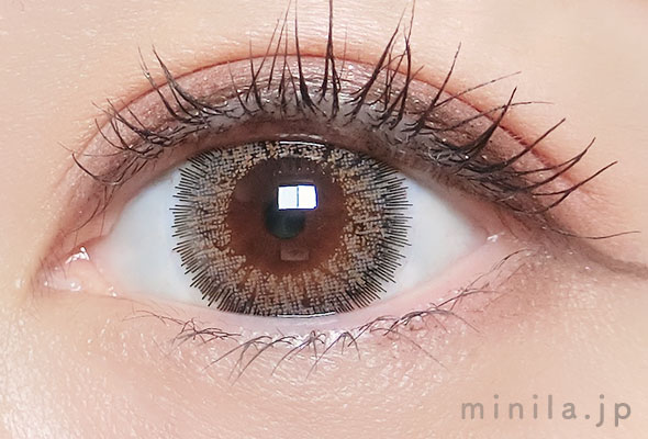 終売】シークレットキャンディーマジックワンデー NO.15グレー。アップ